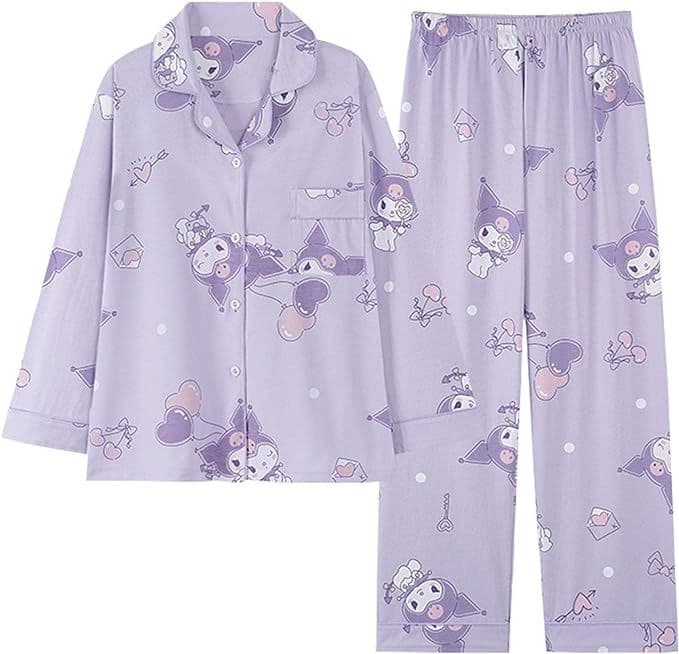 Cute Kitty Pajama Set