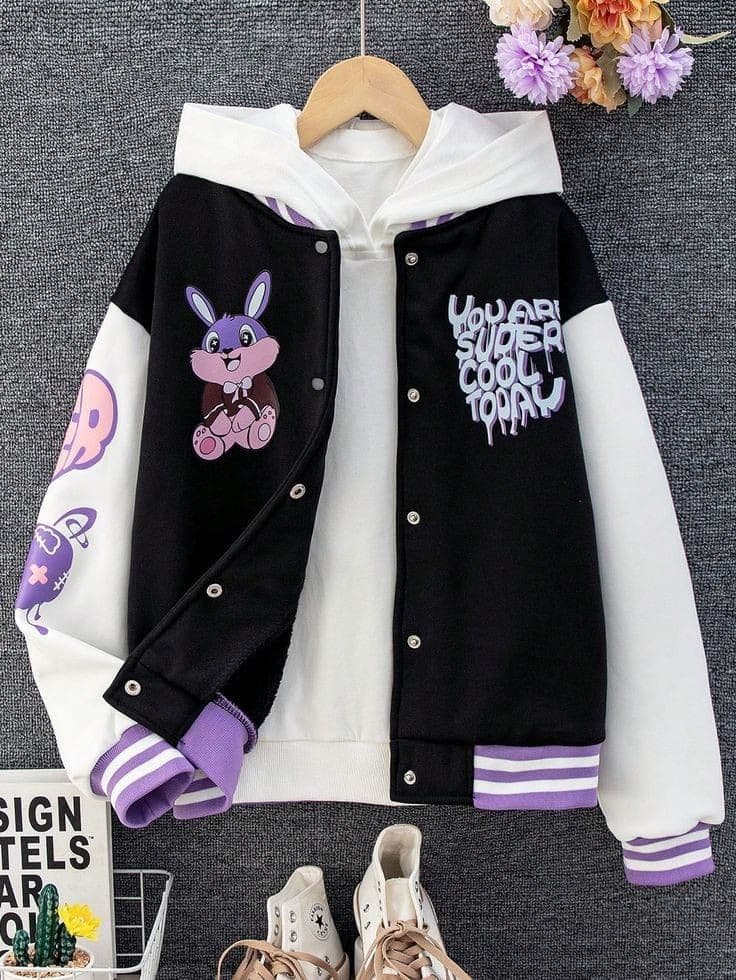 Cartoon Hooded Jacket