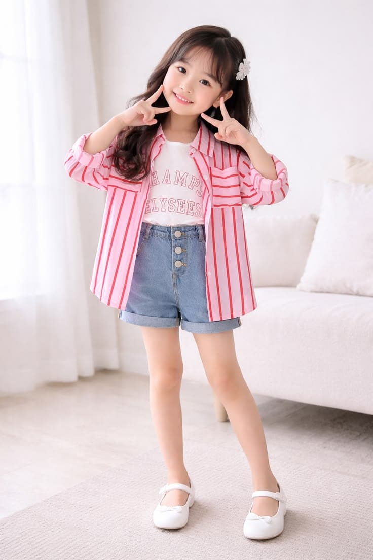 Printed T-Shirt & Shorts Set