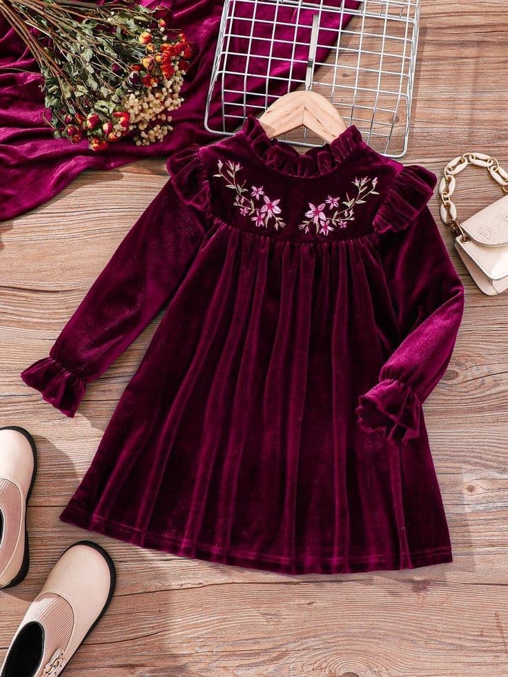 Velvet Party Dress