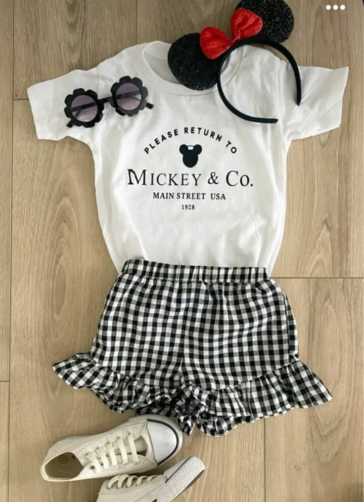 Minnie Mouse Summer Outfit