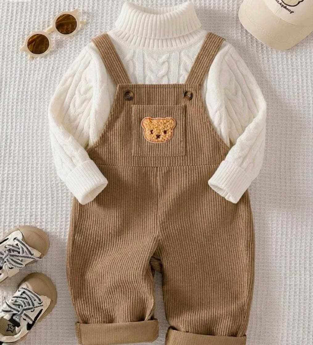 Brown dungaree